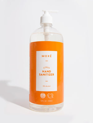 MOXĒ Citrus Hand Sanitizer for everyday use