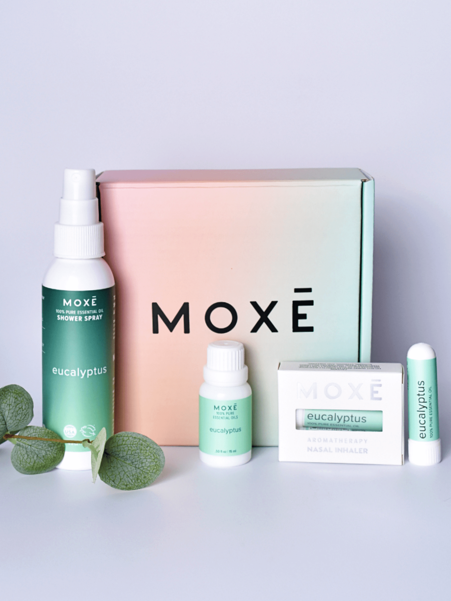 MOXĒ Eucalyptus Aromatherapy Gift Set