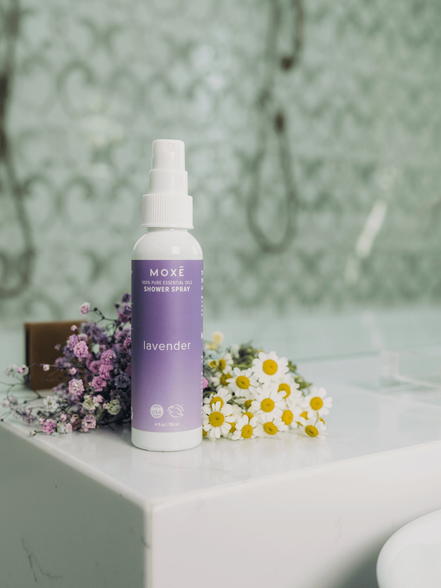 MOXĒ Lavender Aromatherapy Shower Spray