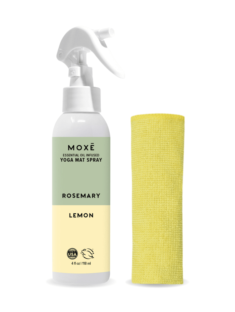 MOXĒ Rosemary Lemon Yoga Mat Spray 1-Pack