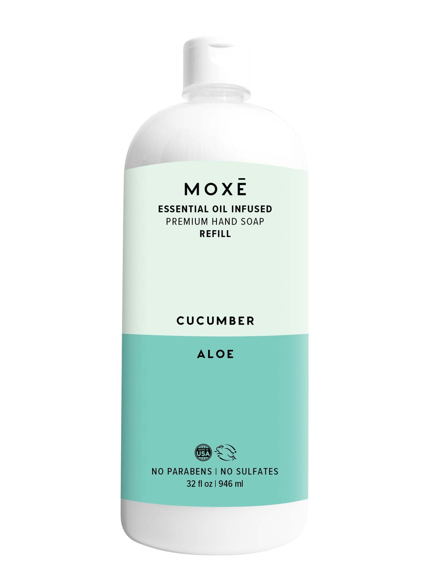 MOXĒ Cucumber Aloe 32 FL OZ Hand Soap Refill