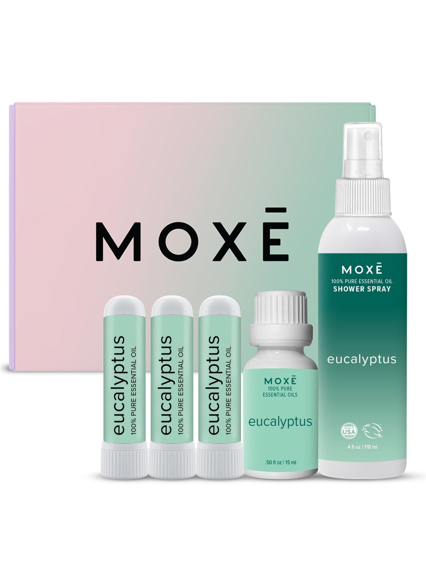 MOXĒ Eucalyptus Aromatherapy Gift Set 