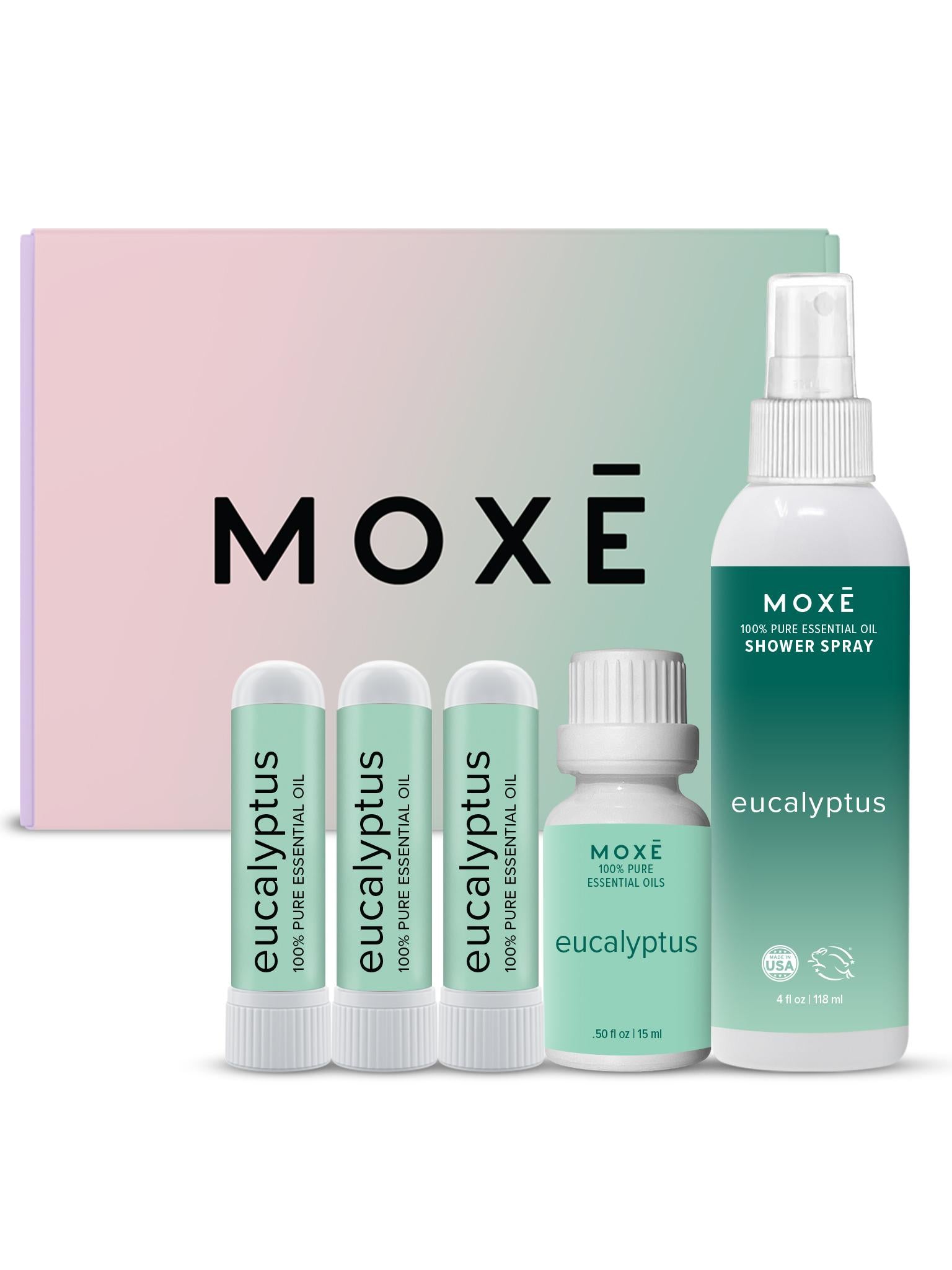 MOXĒ Eucalyptus Aromatherapy Gift Set 