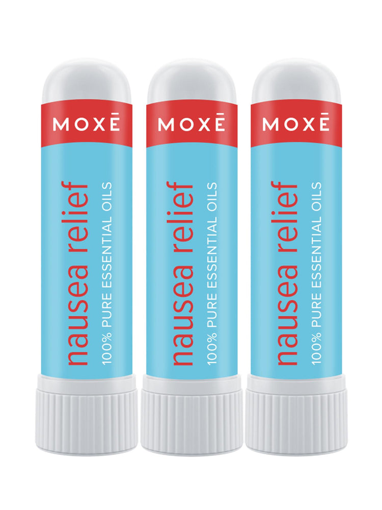 MOXĒ  100% Pure Essential Oil Nausea Relief Inhaler
