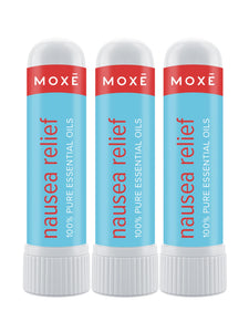 MOXĒ  100% Pure Essential Oil Nausea Relief Inhaler