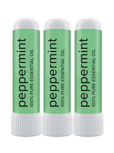 3 Pack MOXĒ  Peppermint Essential Oil Nasal Inhaler