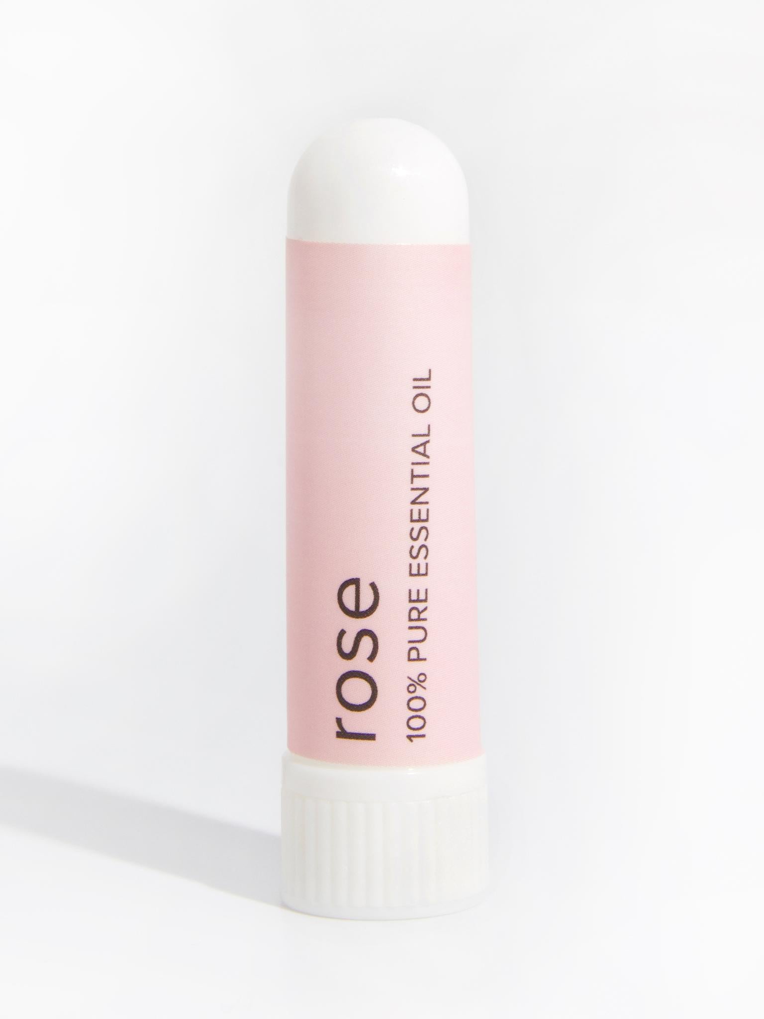 Rose Essential Oil Nasal Inhaler Improves and Boost the Mood