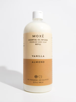 MOXĒ Vanilla Almond Refill Hand Soap