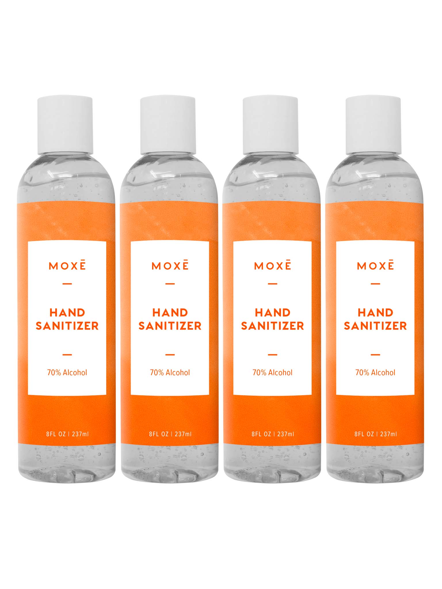 4-Pack of MOXĒ  Unscented 8 FL OZ Hand Sanitizer