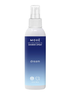 MOXĒ Dream Shower Spray with a dropper top