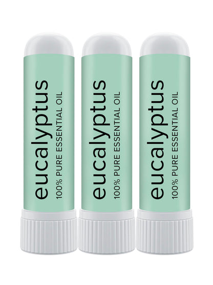 Pack of 3 MOXĒ Eucalyptus Aromatherapy Nasal Inhaler