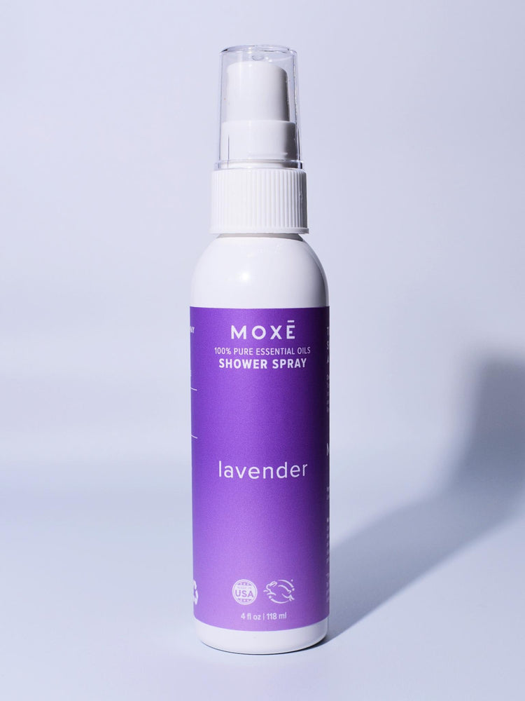 MOXĒ  Lavender Essential Oil Shower Spray