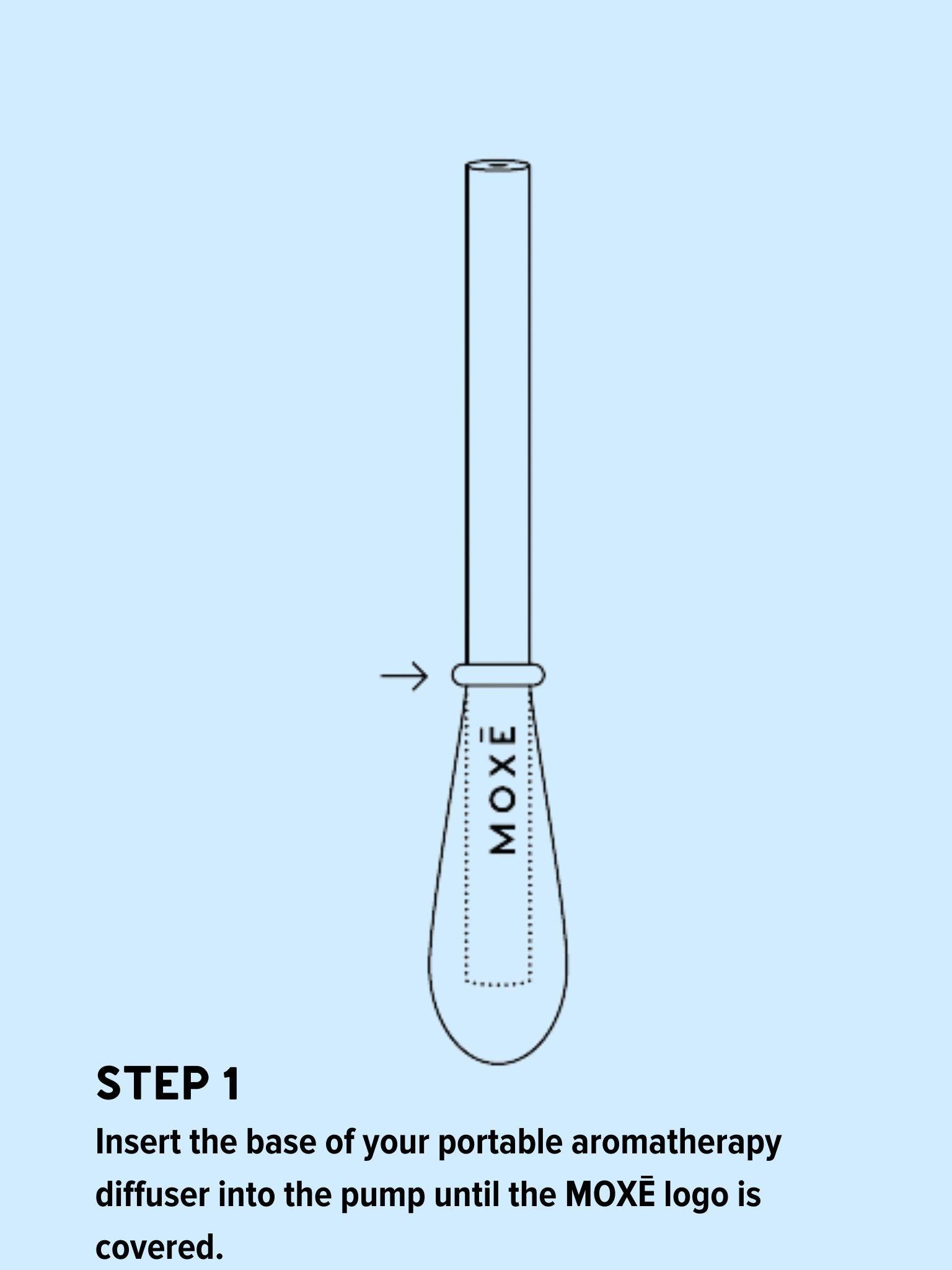 How to use MOXĒ Love Essential Oil Diffuser - Step 1